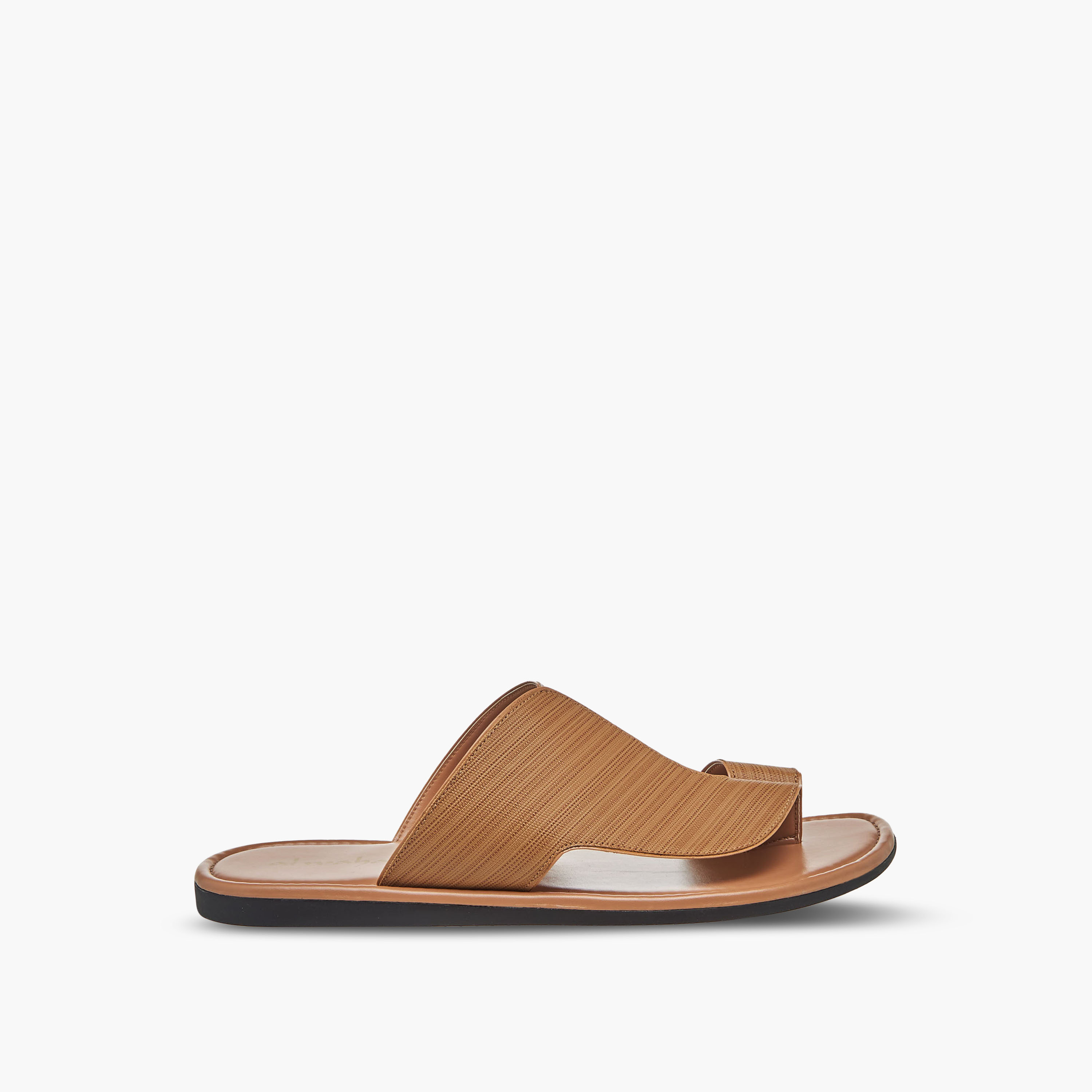 Al Waha Men Toe Loop Detail Arabic Sandals-men-shoes-sandals-image-3