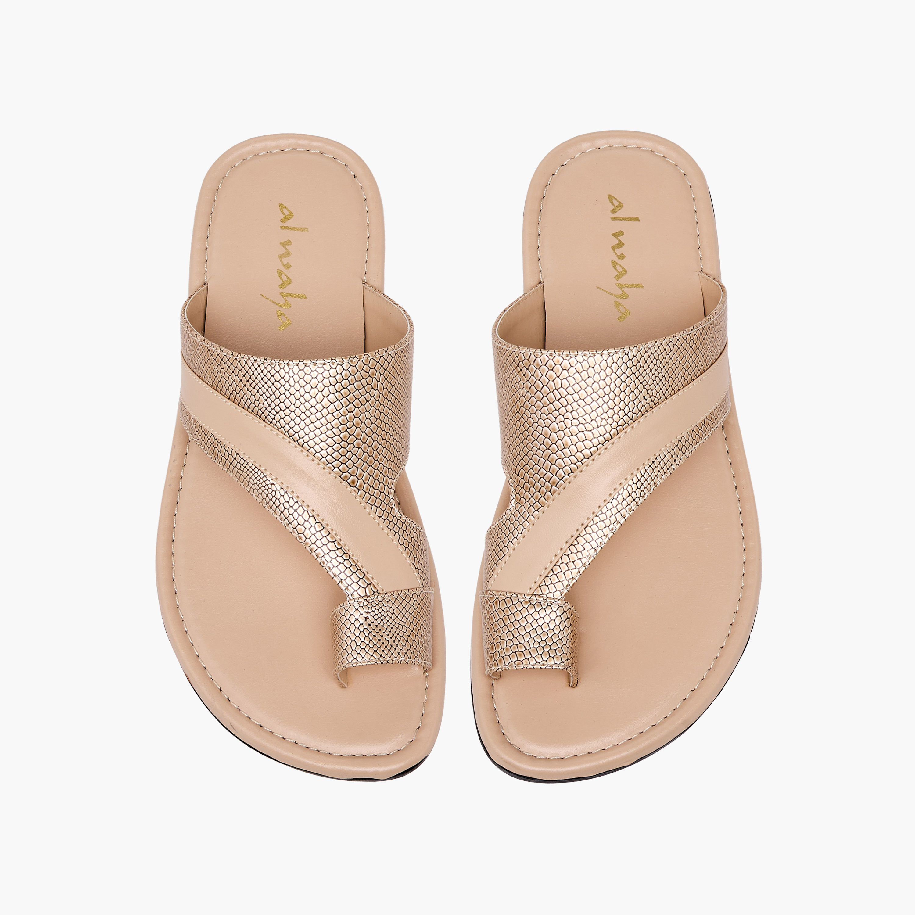 Al Waha Boys Toe Loop Arabic Sandals-boys-shoes-sandals-image-1