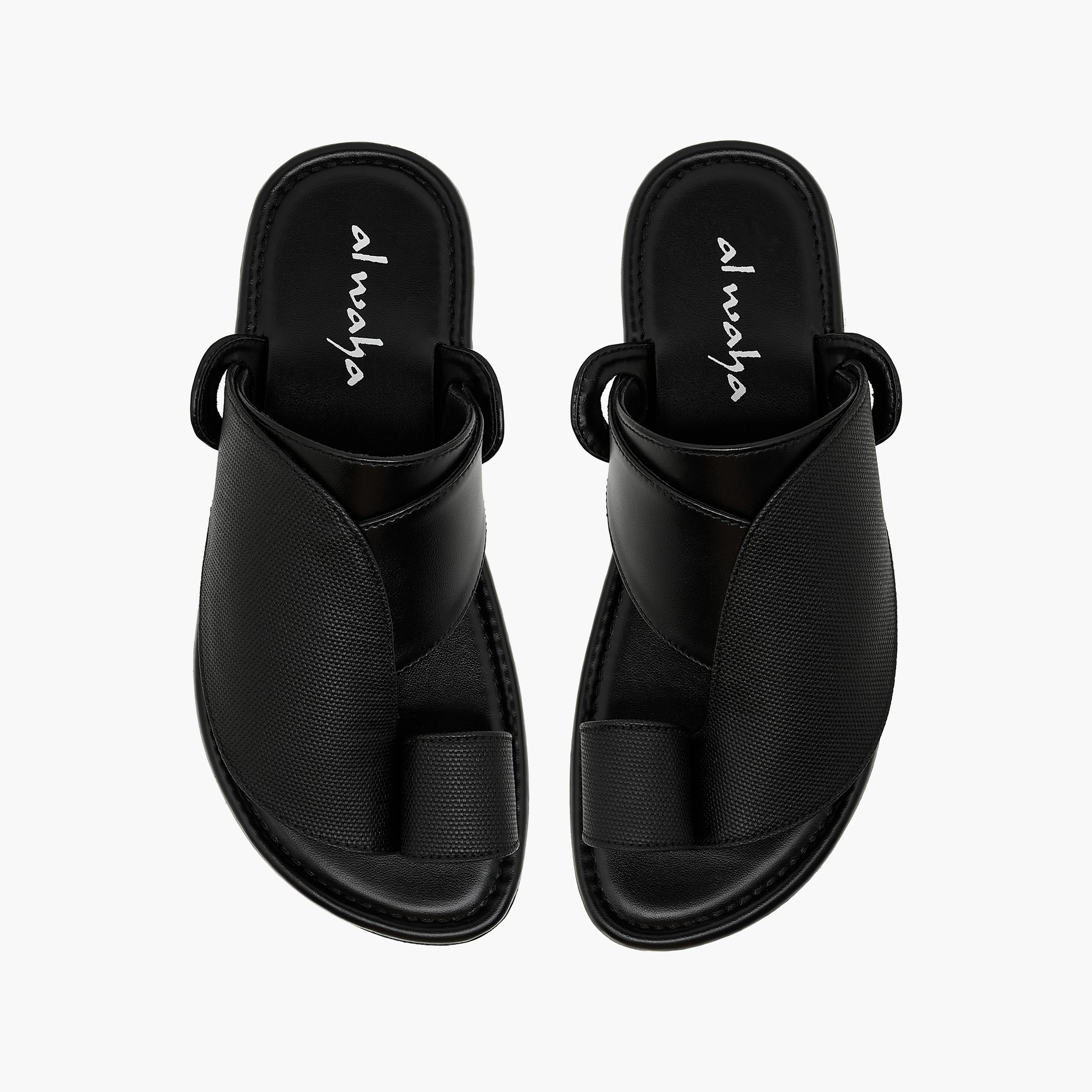 Al Waha Boys Toe Loop Detail Arabic Sandals-boys-shoes-sandals-image-1