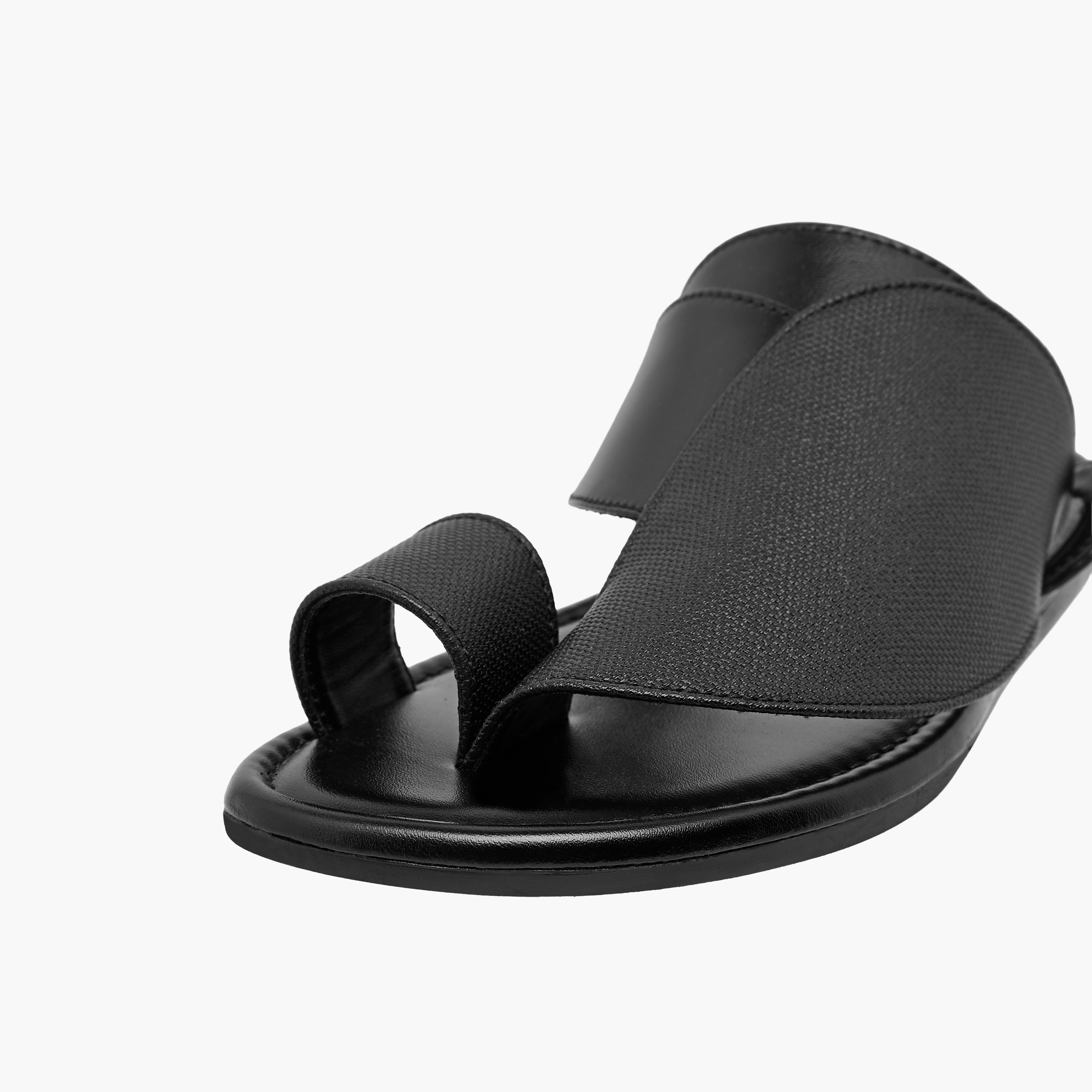Al Waha Boys Toe Loop Detail Arabic Sandals-boys-shoes-sandals-image-4