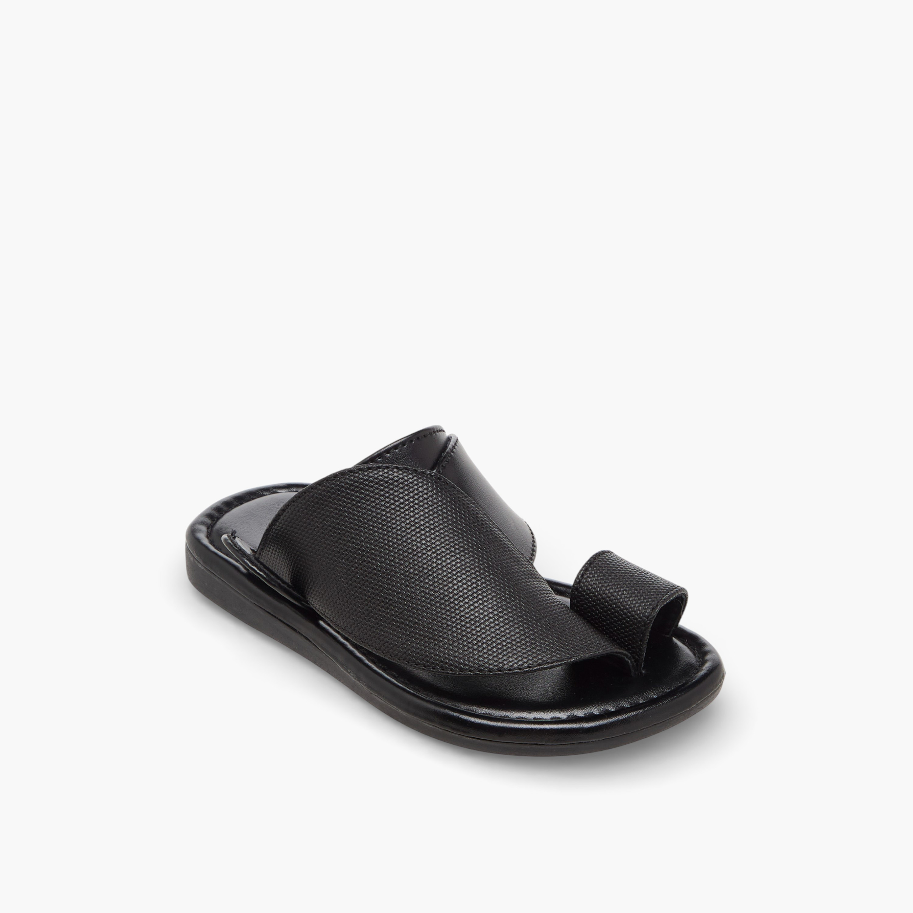 Al Waha Boys Slip-On Arabic Sandals-boys-shoes-sandals-image-2