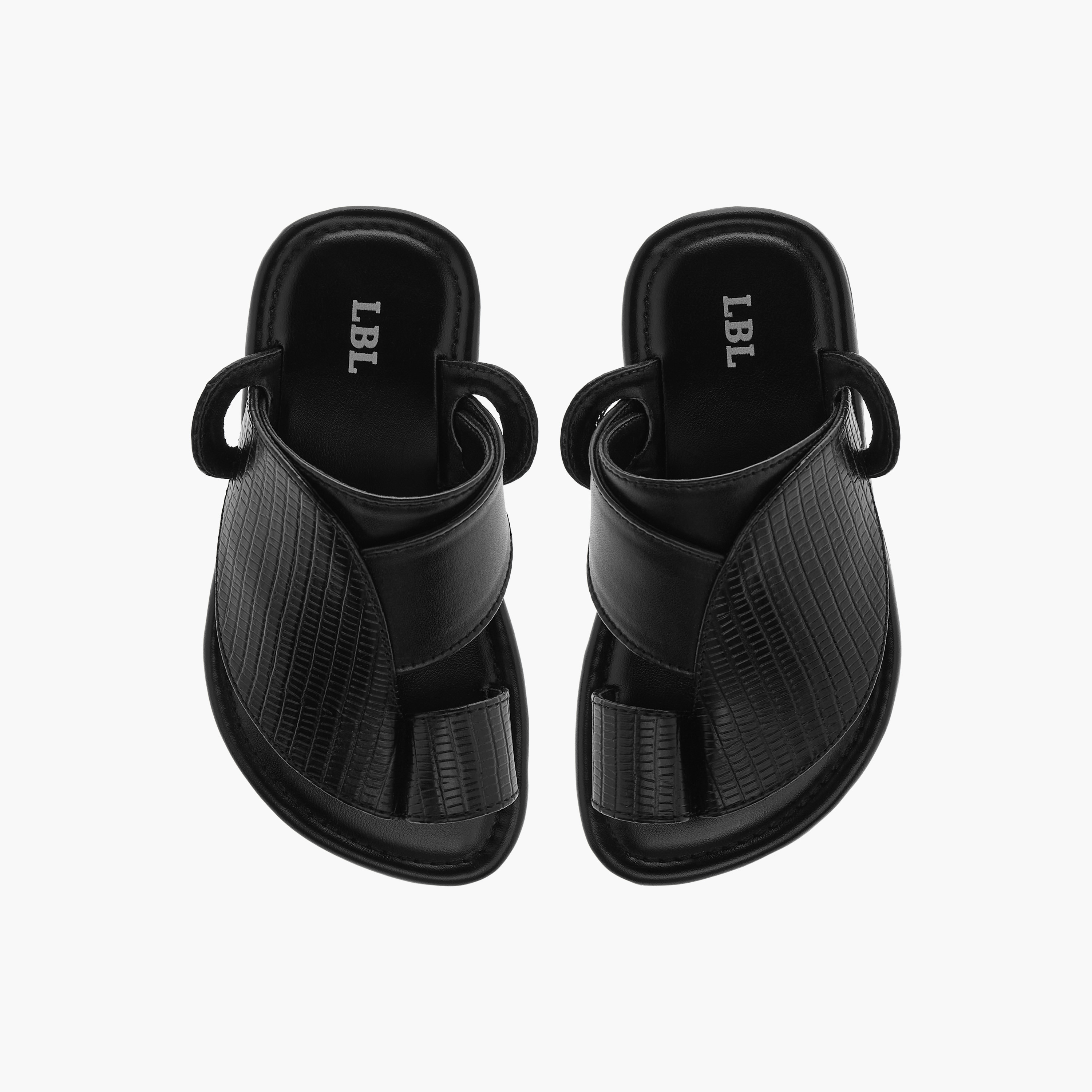 LBL by Shoexpress Textured Slip-On Arabic Sandals-boys-shoes-sandals-image-1