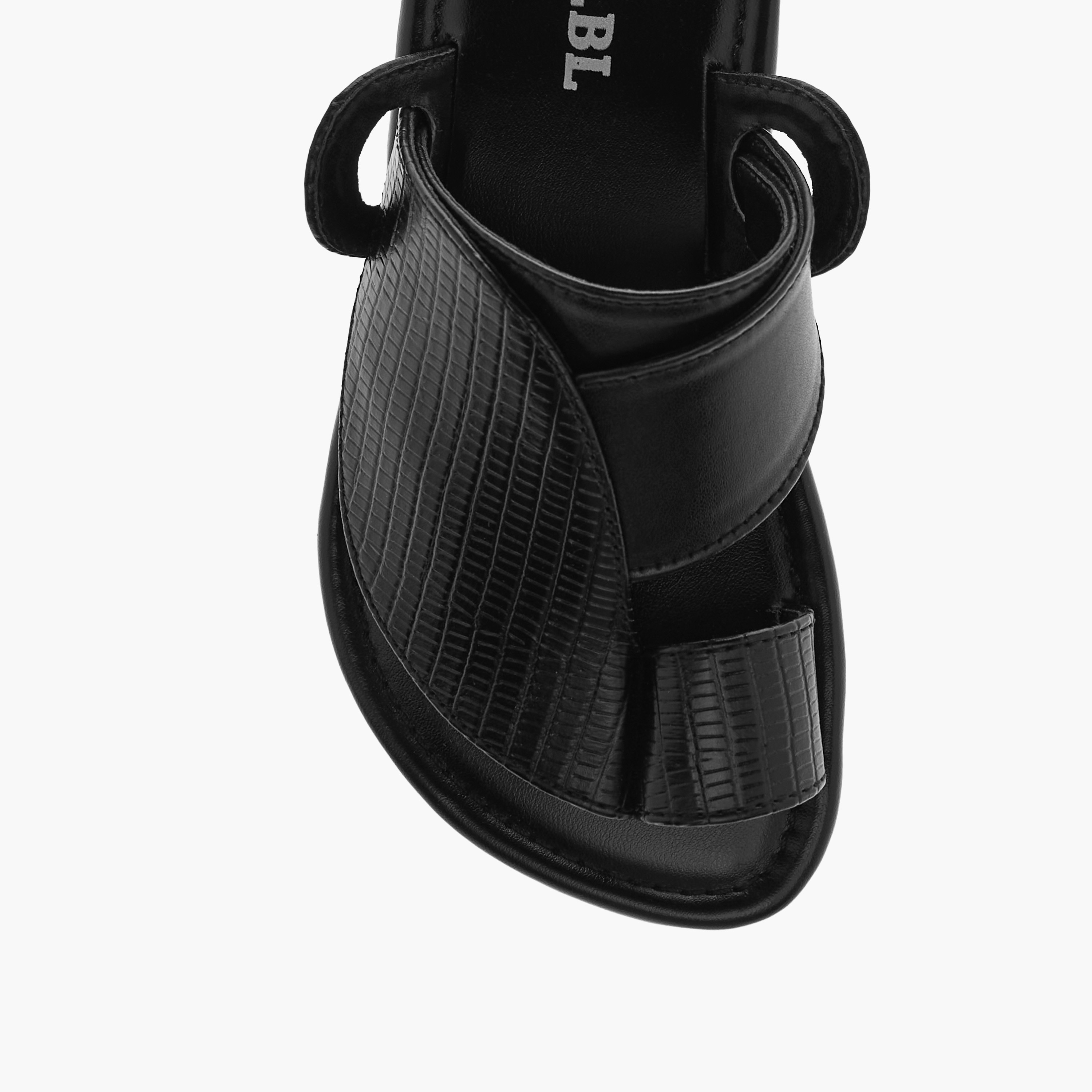 LBL by Shoexpress Textured Slip-On Arabic Sandals-boys-shoes-sandals-image-3