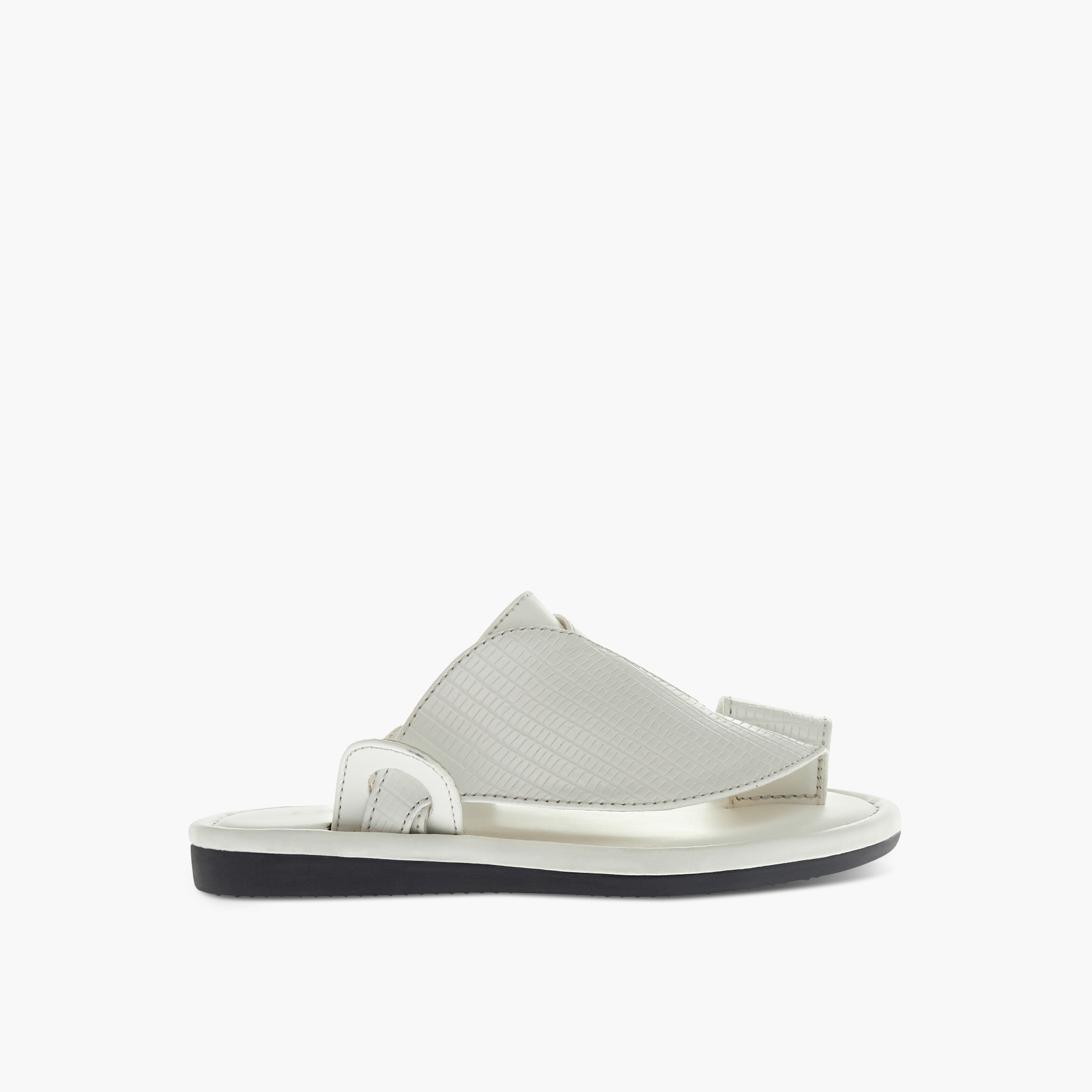 LBL by Shoexpress Textured Slip-On Arabic Sandals-boys-shoes-sandals-image-2