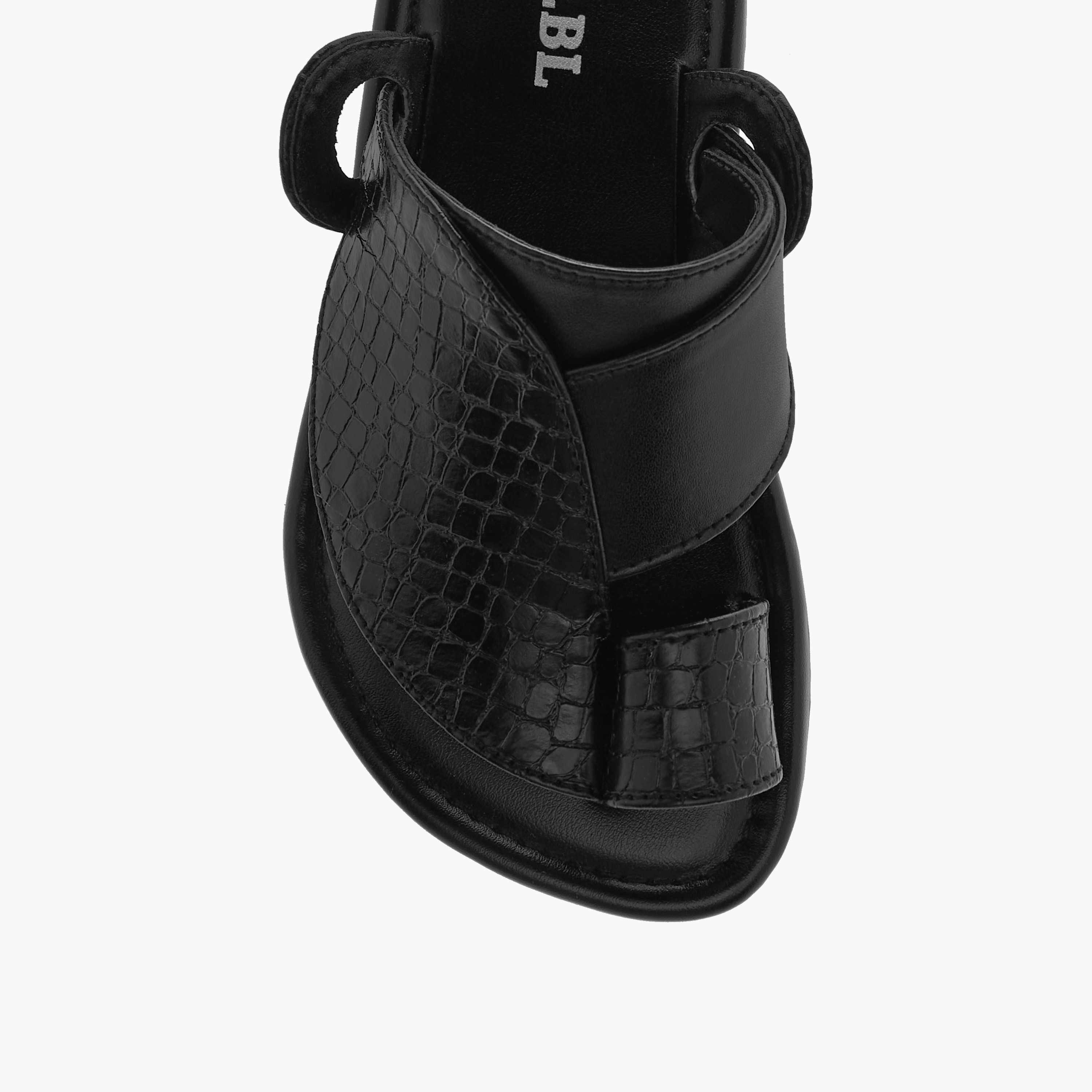 LBL by Shoexpress Textured Slip-On Arabic Sandals-boys-shoes-sandals-image-3