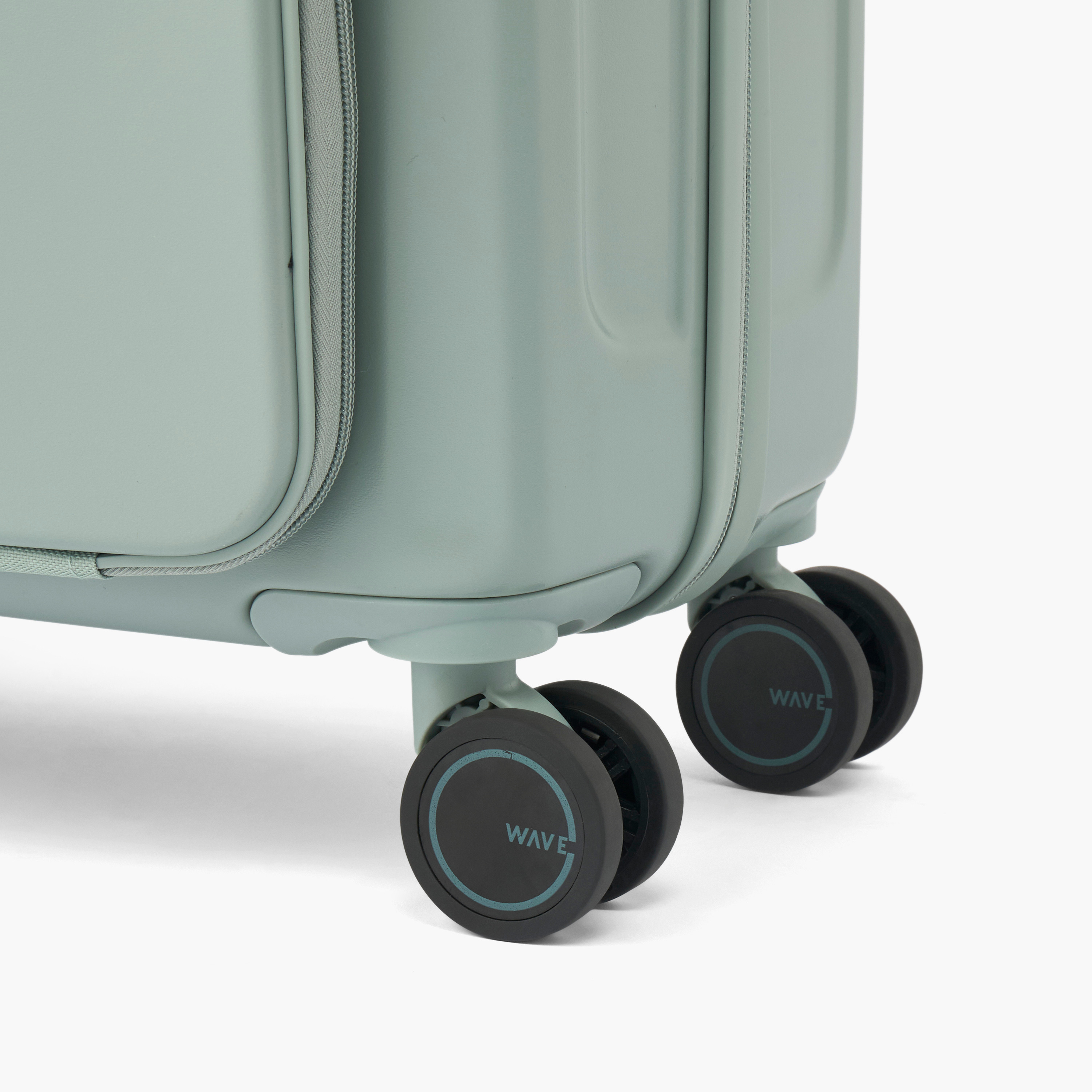 WAVE Solid Hardcase Luggage Trolley with Retractable Handle - 20 inches Cabin Bag-travel-luggagesandbags-luggage-image-8