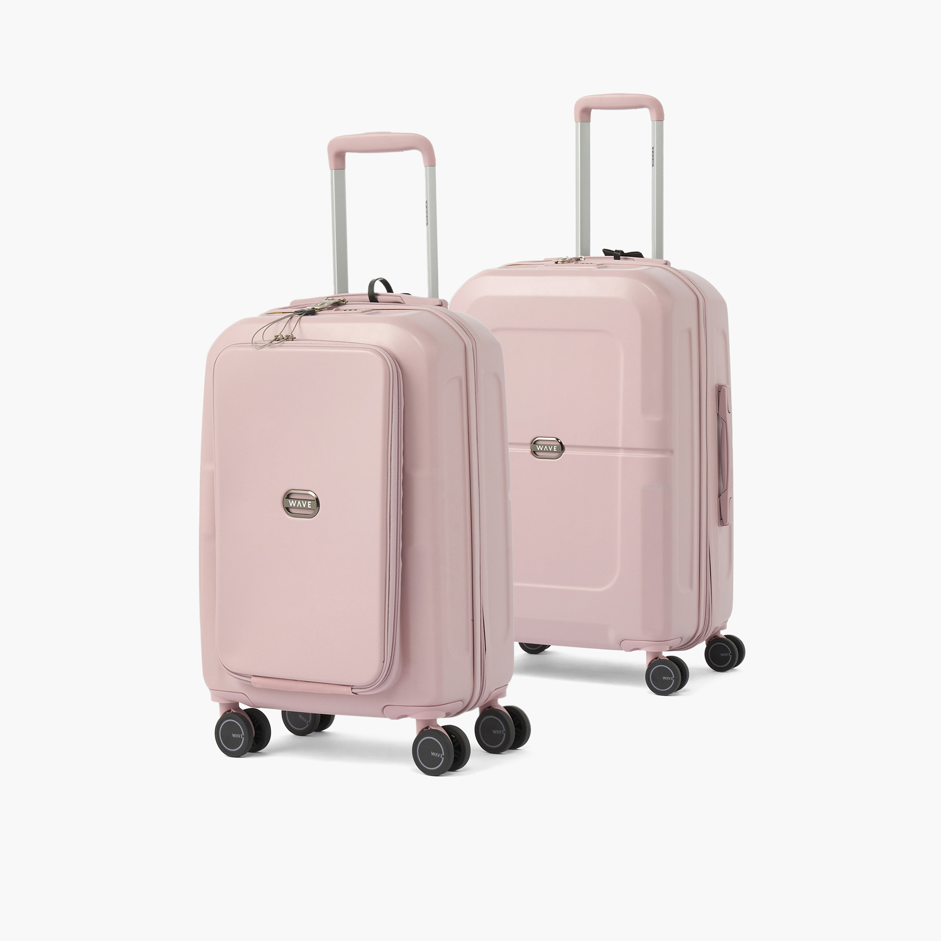 WAVE Solid Hardcase Luggage Trolley with Retractable Handle - 20 inches Cabin Bag-travel-luggagesandbags-luggage-image-11