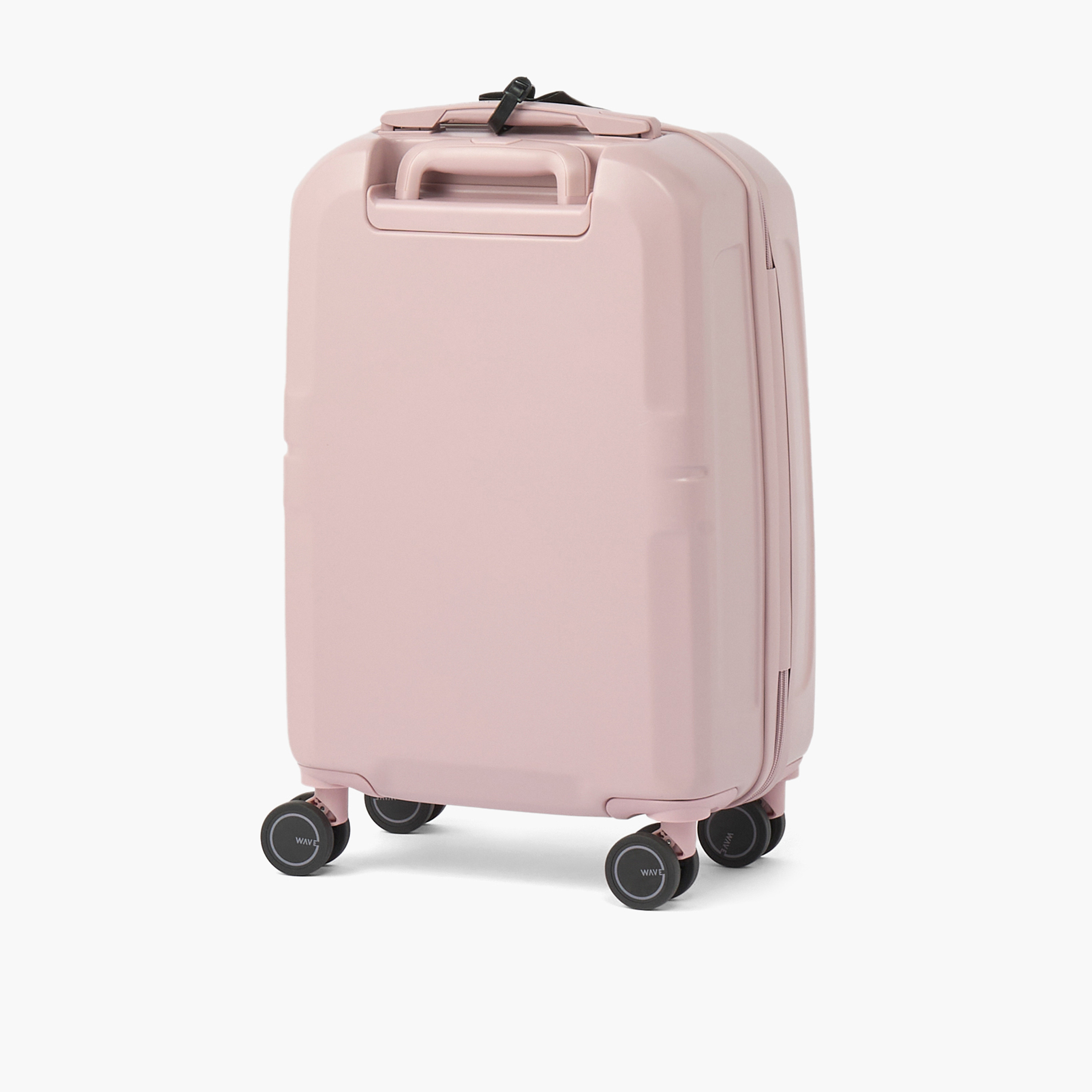 WAVE Solid Hardcase Luggage Trolley with Retractable Handle - 20 inches Cabin Bag-travel-luggagesandbags-luggage-image-3
