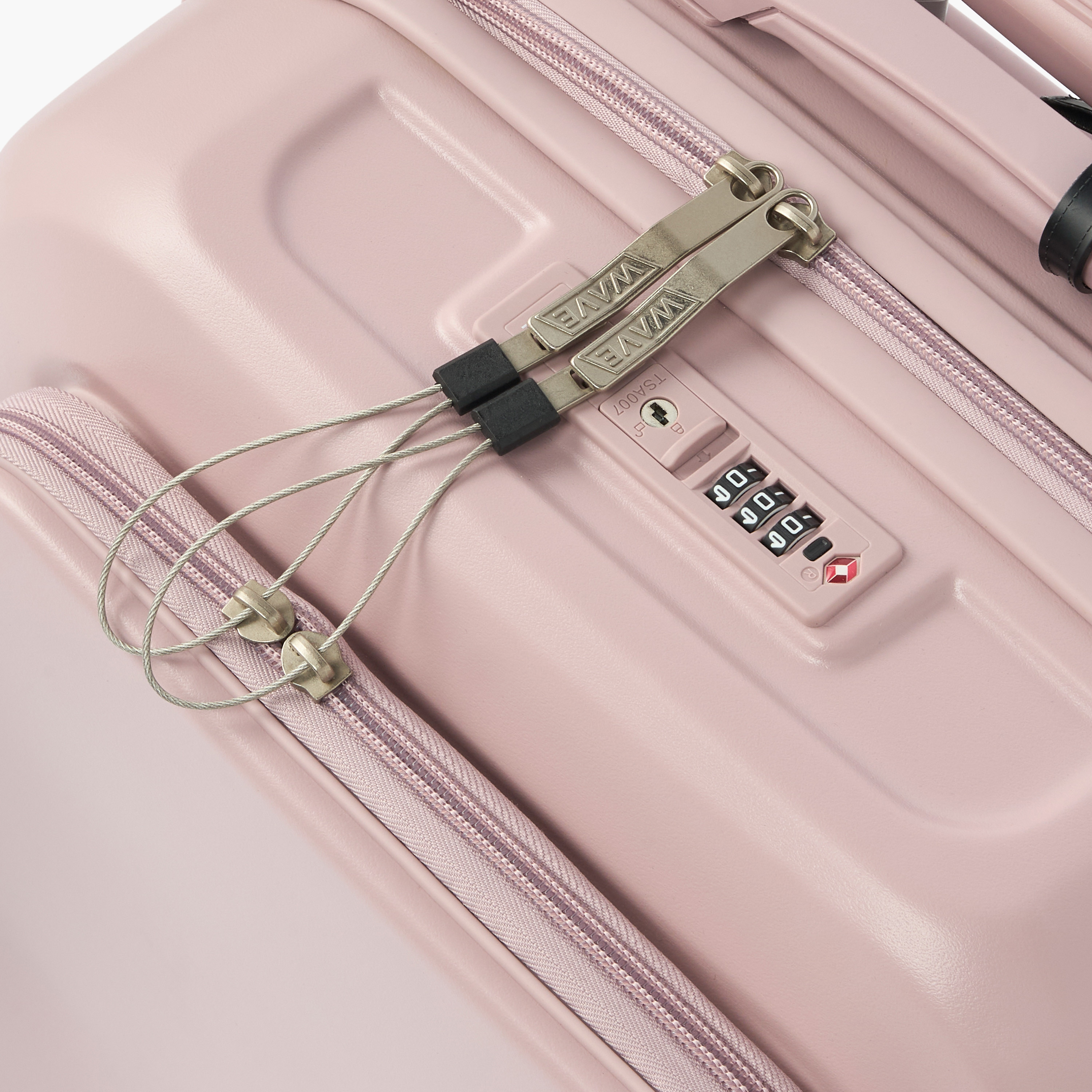 WAVE Solid Hardcase Luggage Trolley with Retractable Handle - 20 inches Cabin Bag-travel-luggagesandbags-luggage-image-4