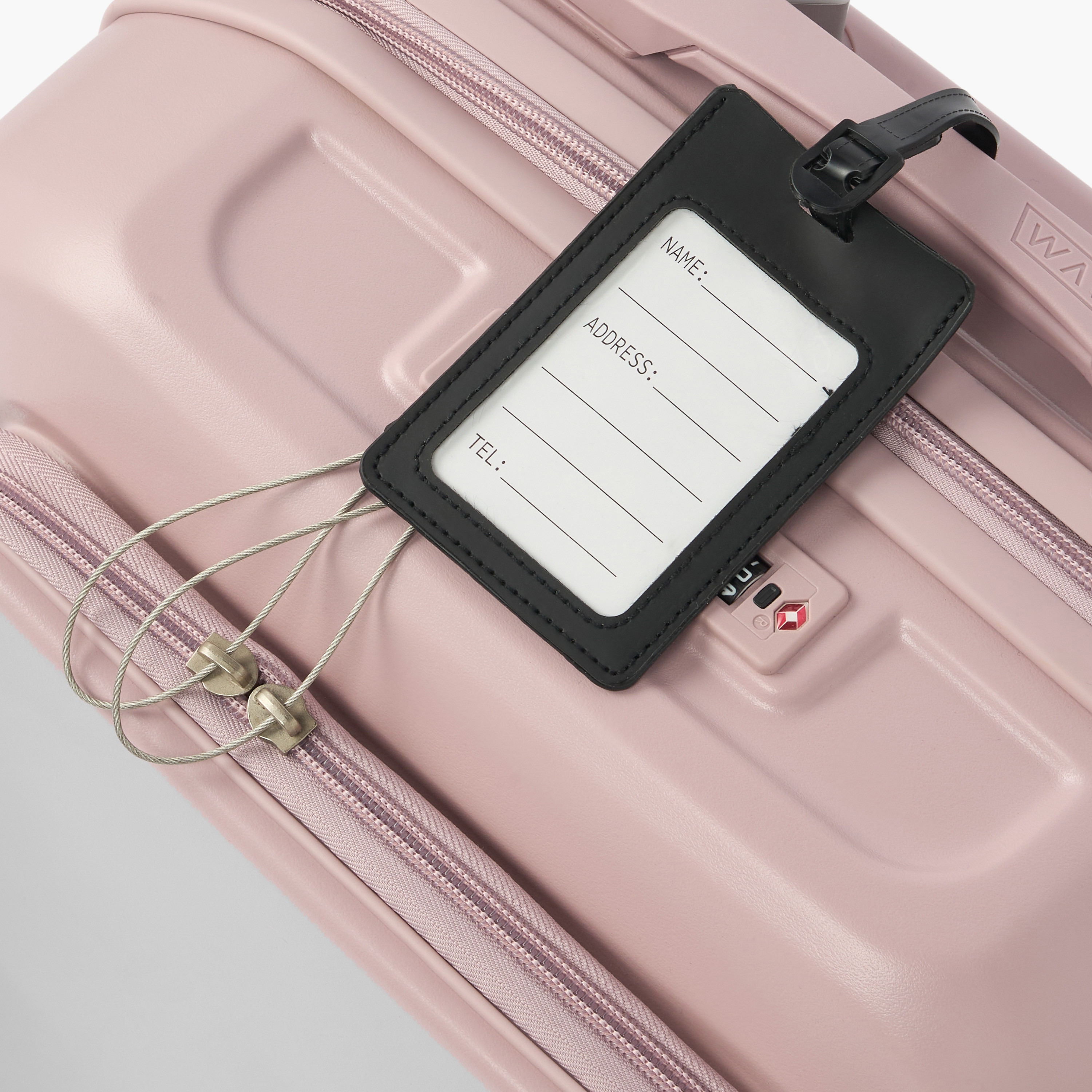 WAVE Solid Hardcase Luggage Trolley with Retractable Handle - 20 inches Cabin Bag-travel-luggagesandbags-luggage-image-5