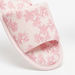 Cozy All-Over Floral Print Slip-On Slide Slippers-Women%27s Bedroom Slippers-thumbnail-3