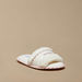 Cozy Plush Textured Slip-On Bedroom Slides-Women%27s Bedroom Slippers-thumbnail-1