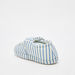 Striped Bedroom Slippers with Hook and Loop Closure-Boy%27s Bedroom Slippers-thumbnail-2