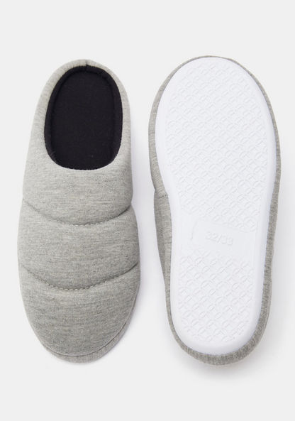 Padded Bedroom Slide Slippers-Boy%27s Bedroom Slippers-image-5