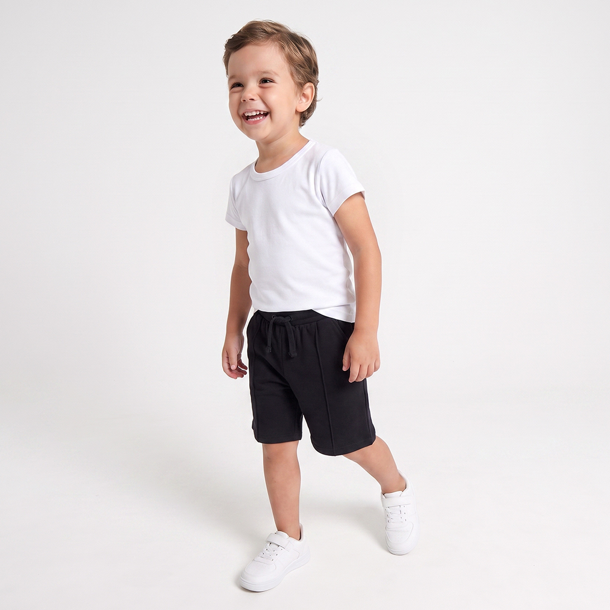 Juniors Solid Vest with Round Neck-boys-clothing-innerwear-vests-image-7