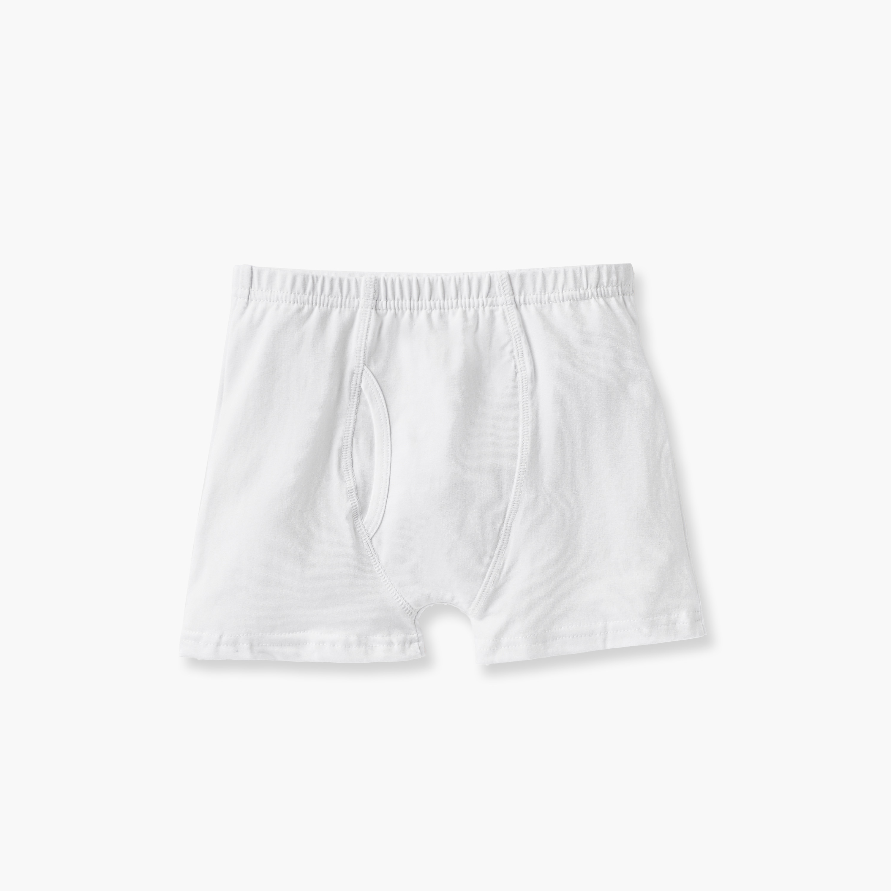 Juniors Solid Boxers with Elasticised Waistband - Set of 5-boys-clothing-innerwear-boxersandbriefs-image-2