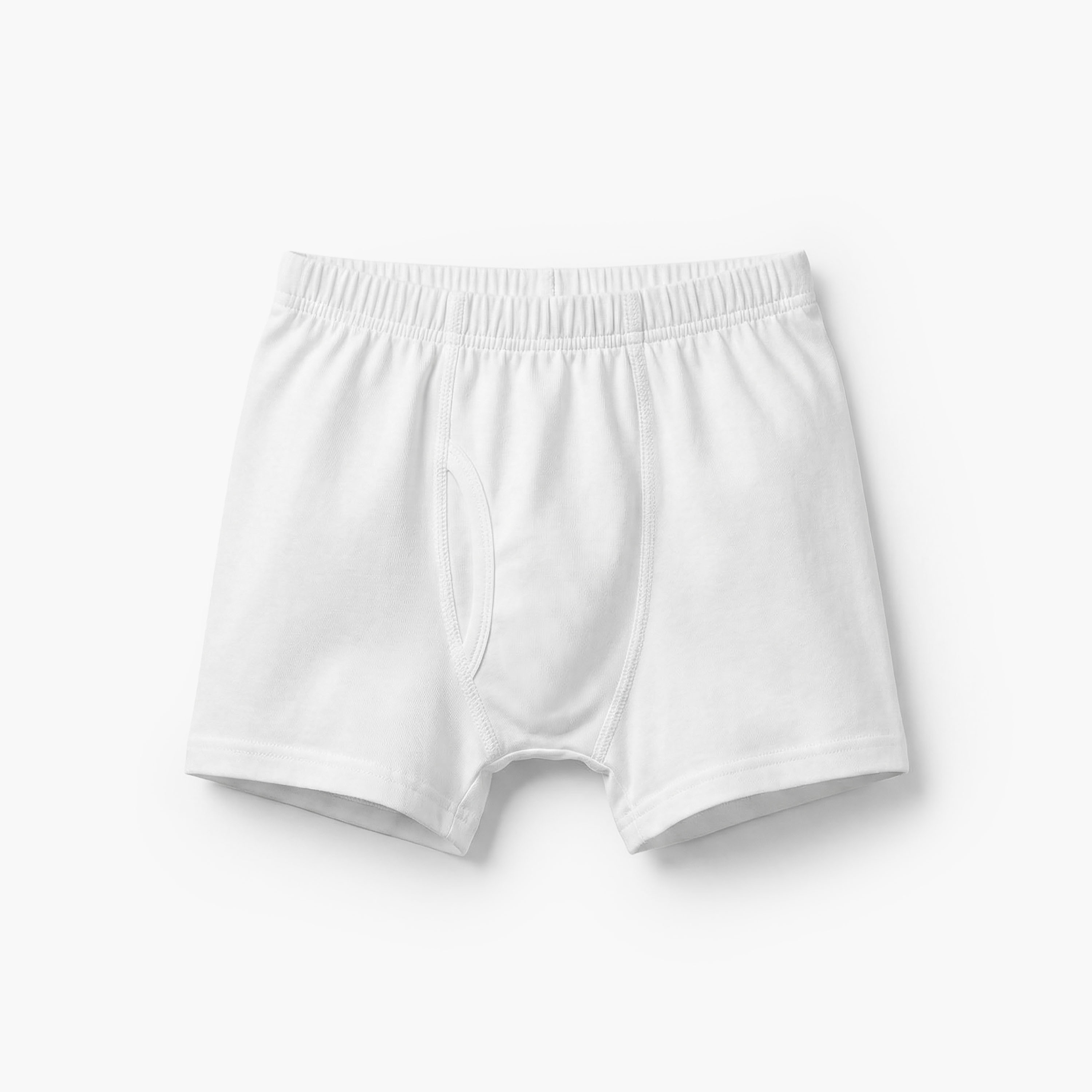 Juniors Solid Boxers with Elasticised Waistband - Set of 5-boys-clothing-innerwear-boxersandbriefs-image-2