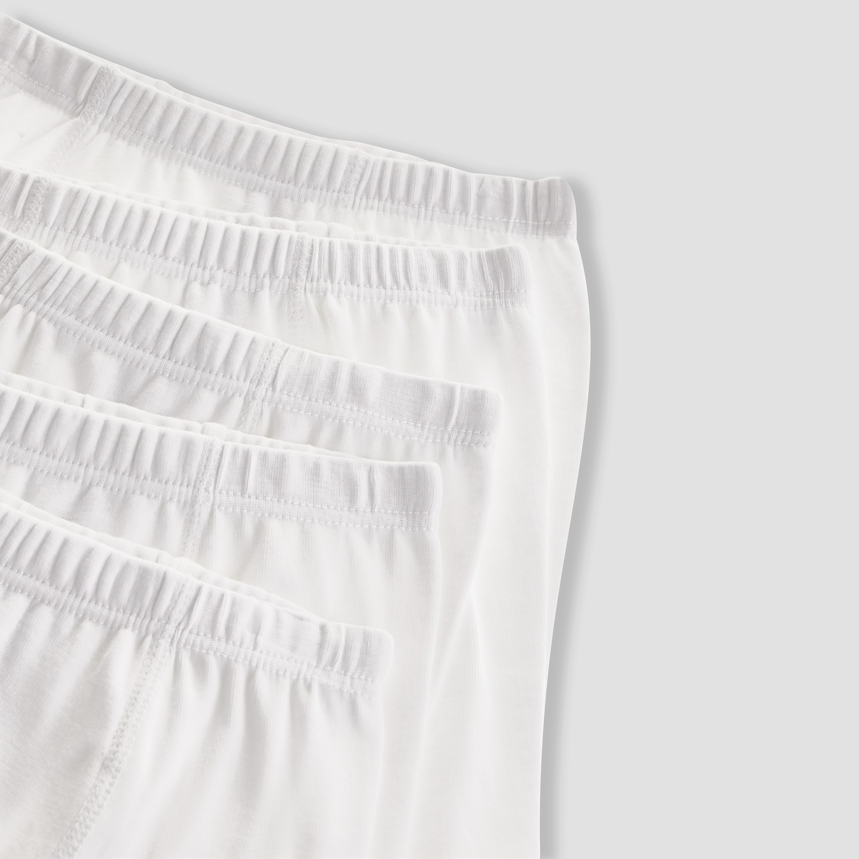 Juniors Solid Boxers with Elasticised Waistband - Set of 5-boys-clothing-innerwear-boxersandbriefs-image-7