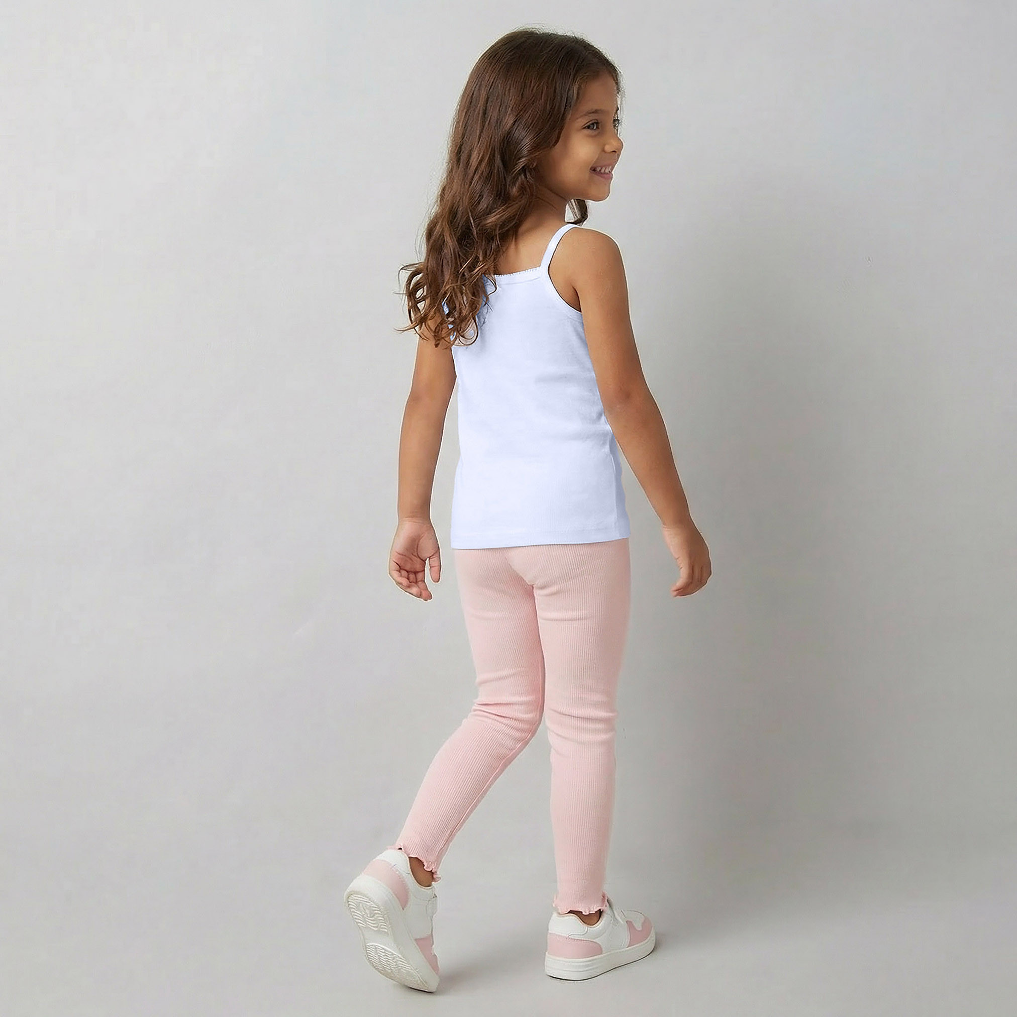 Pack of 3 Juniors Bow Detail Camisole with Spaghetti Straps-girls-clothing-innerwear-vests-image-3