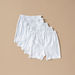 Juniors Plain Shorts with Elasticised Waistband - Set of 5-Panties-thumbnailMobile-0