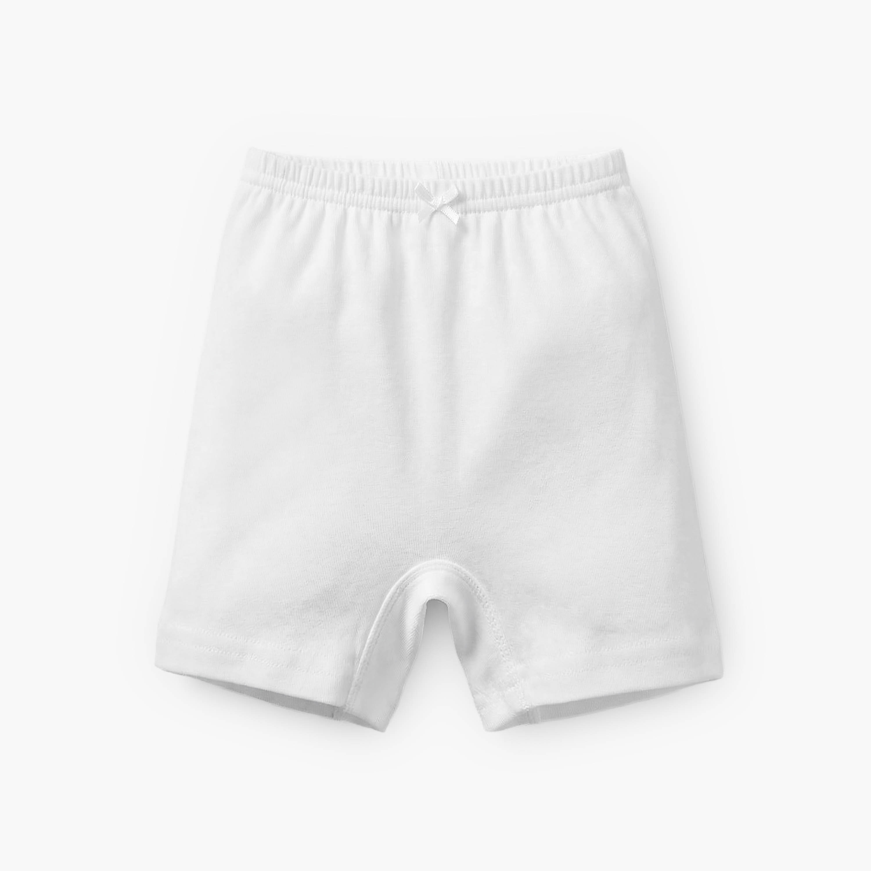 شورت سادة بخصر مطاطي من جونيورز - طقم من 5 قطع-girls-clothing-multipacks-image-2