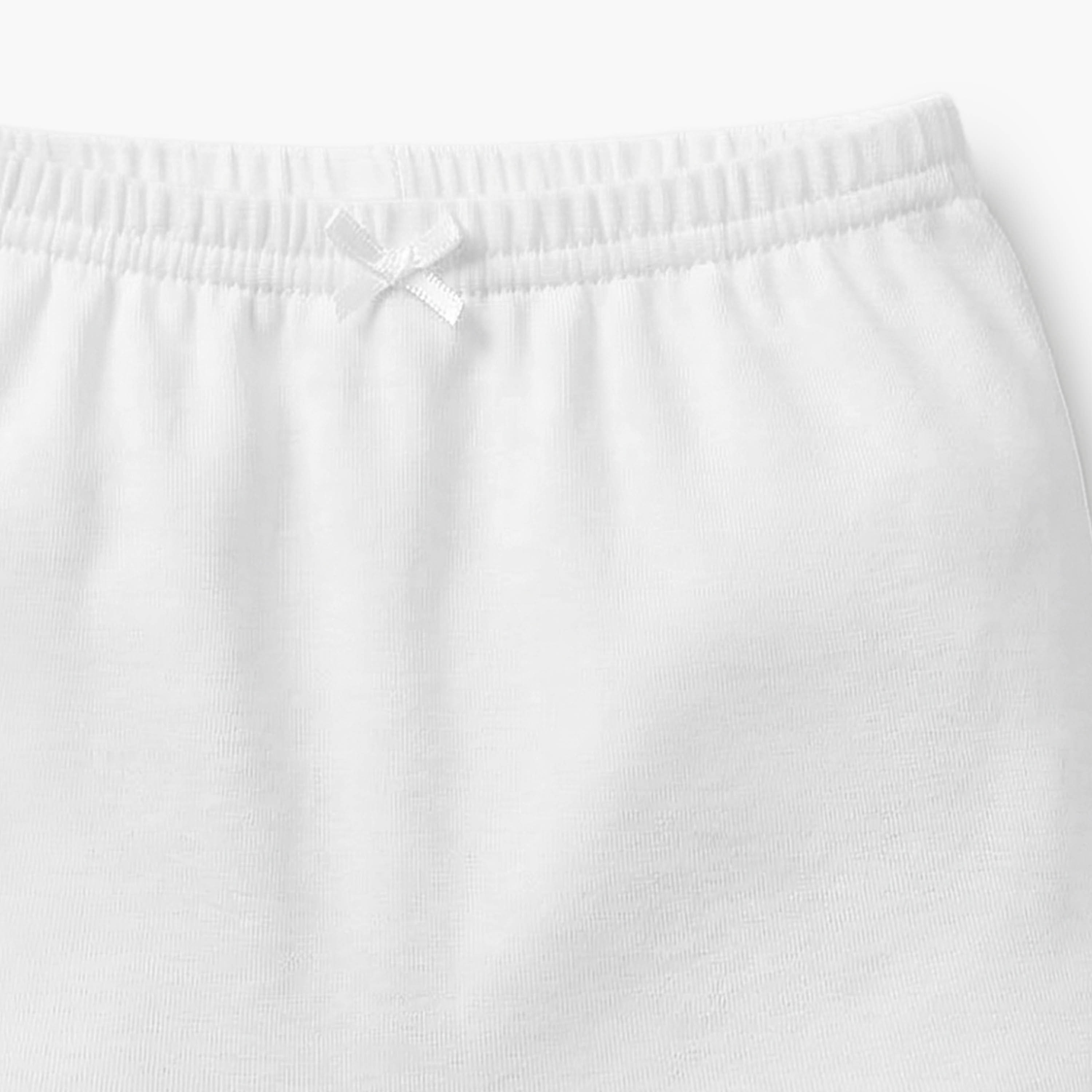 شورت سادة بخصر مطاطي من جونيورز - طقم من 5 قطع-girls-clothing-multipacks-image-4