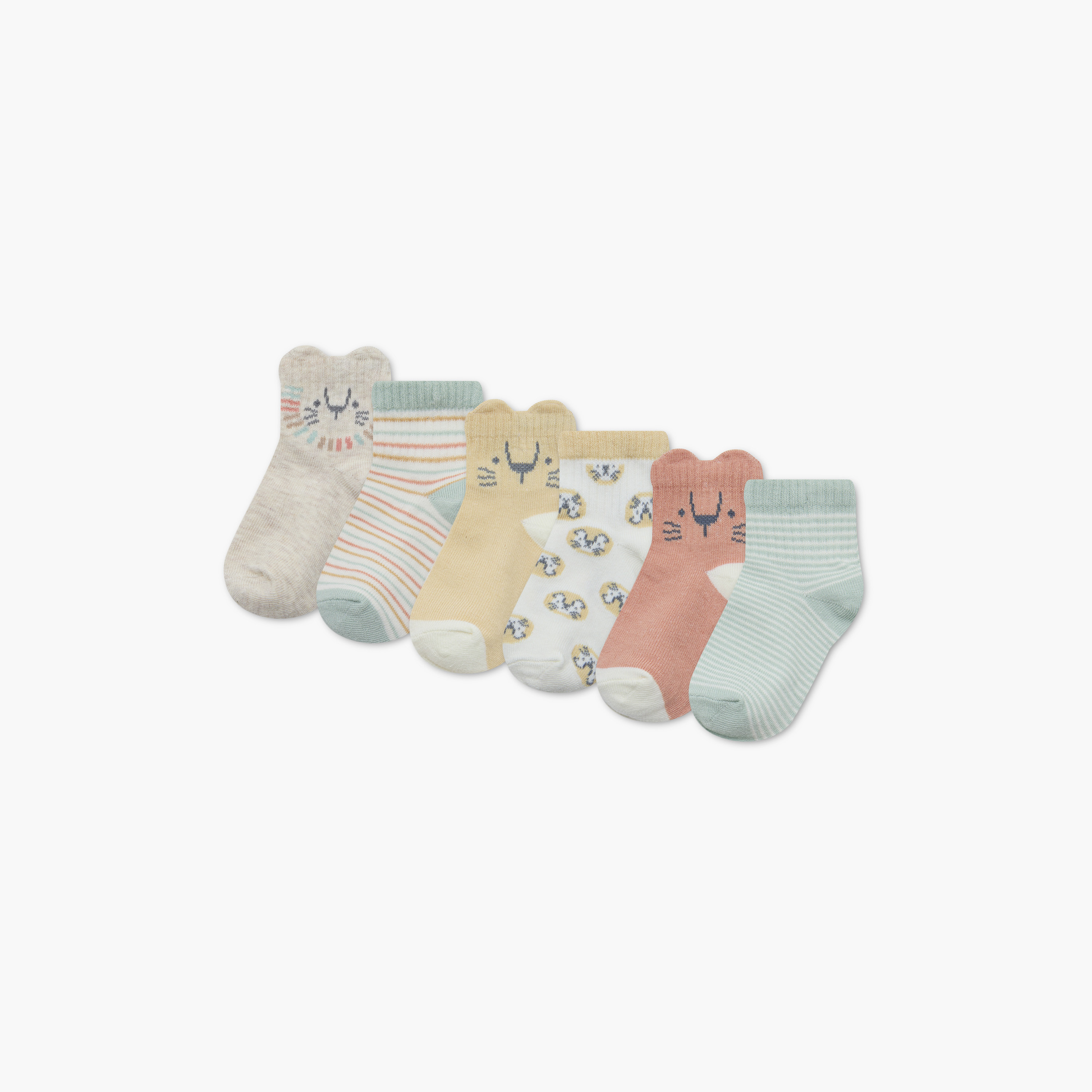 Huggies 6-Pairs Printed Socks-baby-boys-clothing-bodysuits-image-3