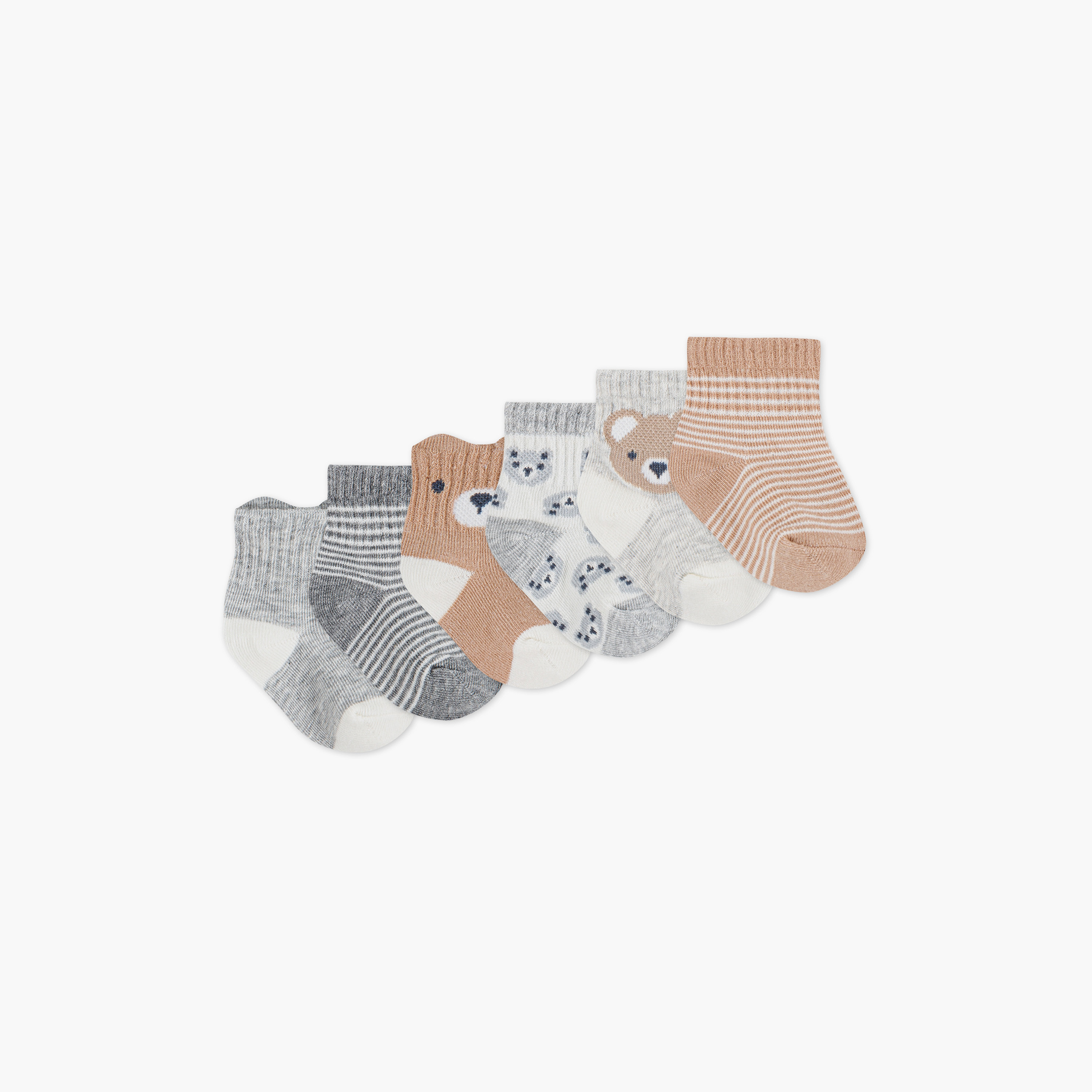 Huggies 6-Pairs Printed Socks-baby-boys-clothing-bodysuits-image-2