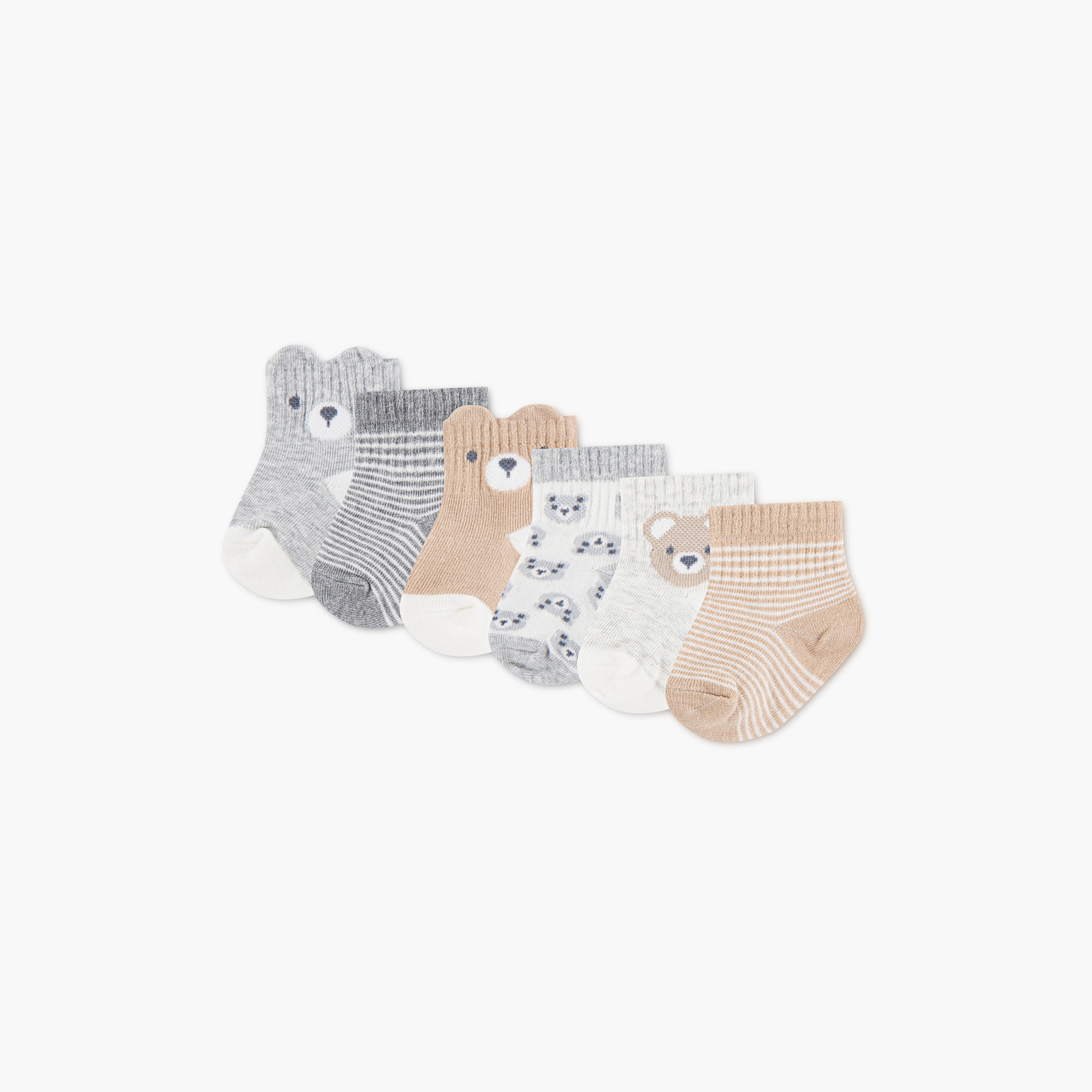 Huggies 6-Pairs Printed Socks-baby-boys-clothing-bodysuits-image-6