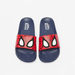 Marvel Spider-Man Applique Detail Slide Slippers-Boy%27s Flip Flops & Beach Slippers-thumbnailMobile-0