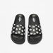 Disney Mickey Mouse Print Slip-On Slide Slippers-Boy%27s Flip Flops & Beach Slippers-thumbnailMobile-0
