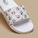 Minnie Mouse Print Slip-On Slide Slippers-Girl%27s Flip Flops & Beach Slippers-thumbnail-3