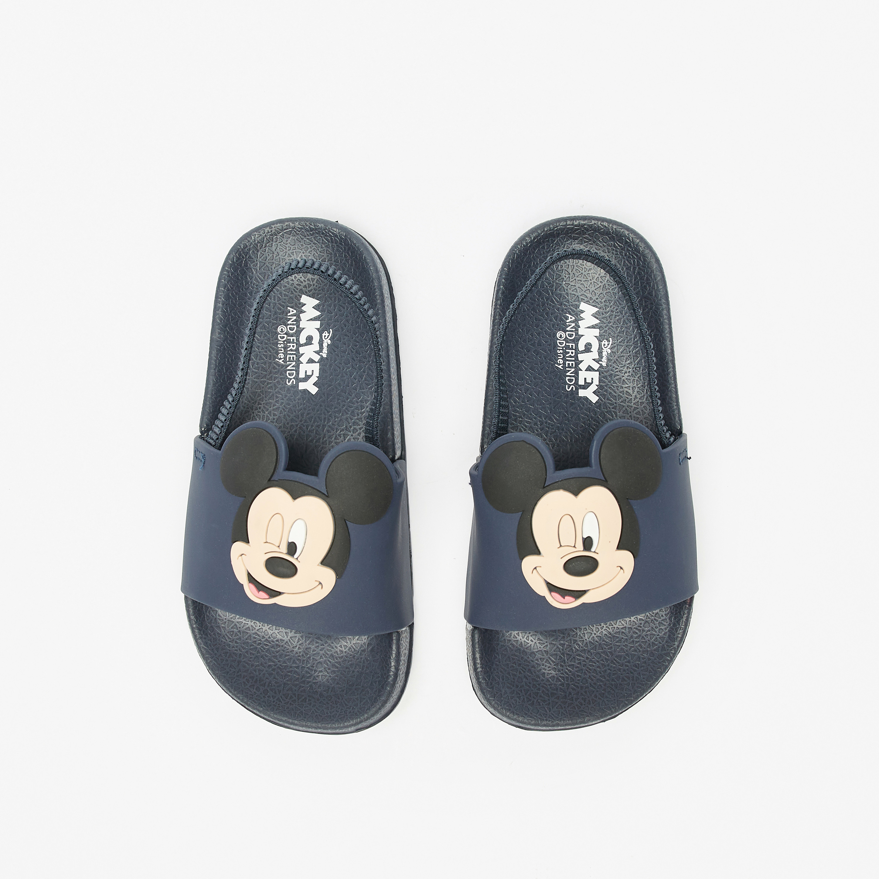 Mens mickey mouse on sale slippers