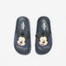 Disney Mickey Mouse Print Slide Slippers with Backstrap-Boy%27s Flip Flops & Beach Slippers-thumbnailMobile-0