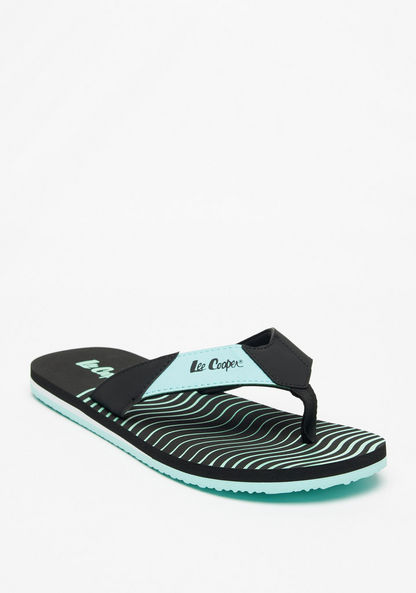 Lee Cooper Men's Printed Slip-On Thong Slippers-Men%27s Flip Flops & Beach Slippers-image-1