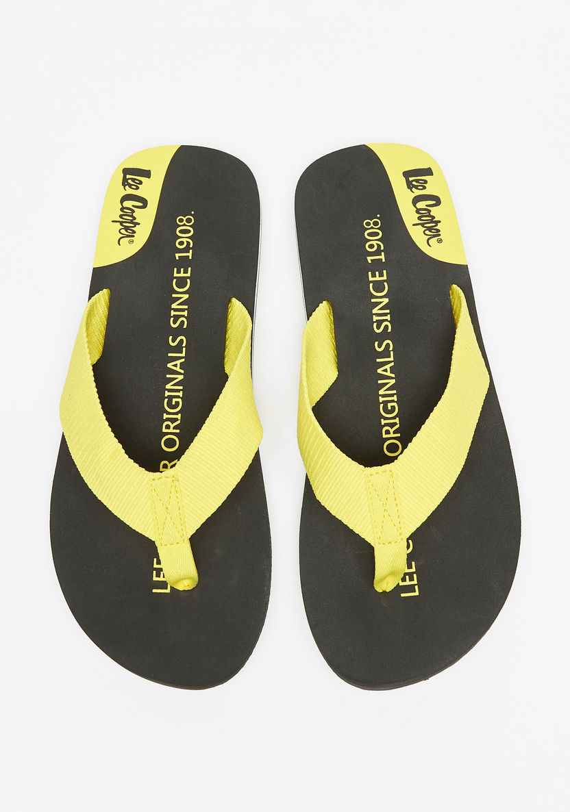 Lee Cooper Men's Printed Slip-On Thong Slippers-Men%27s Flip Flops & Beach Slippers-image-0