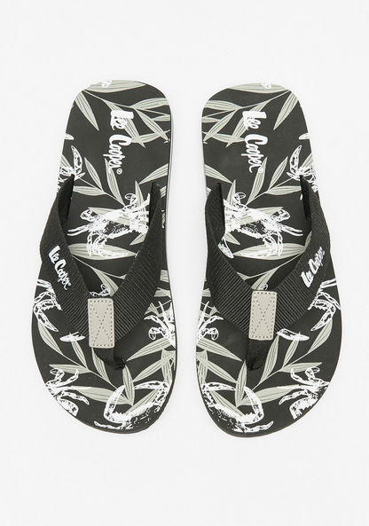 Lee Cooper Men's Printed Slip-On Thong Slippers-Men%27s Flip Flops & Beach Slippers-image-0
