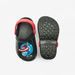 Captain America Print Slip-On Clogs-Boy%27s Flip Flops & Beach Slippers-thumbnailMobile-4