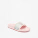 Disney Princess Glitter Print Slide Slippers-Girl%27s Flip Flops & Beach Slippers-thumbnail-1