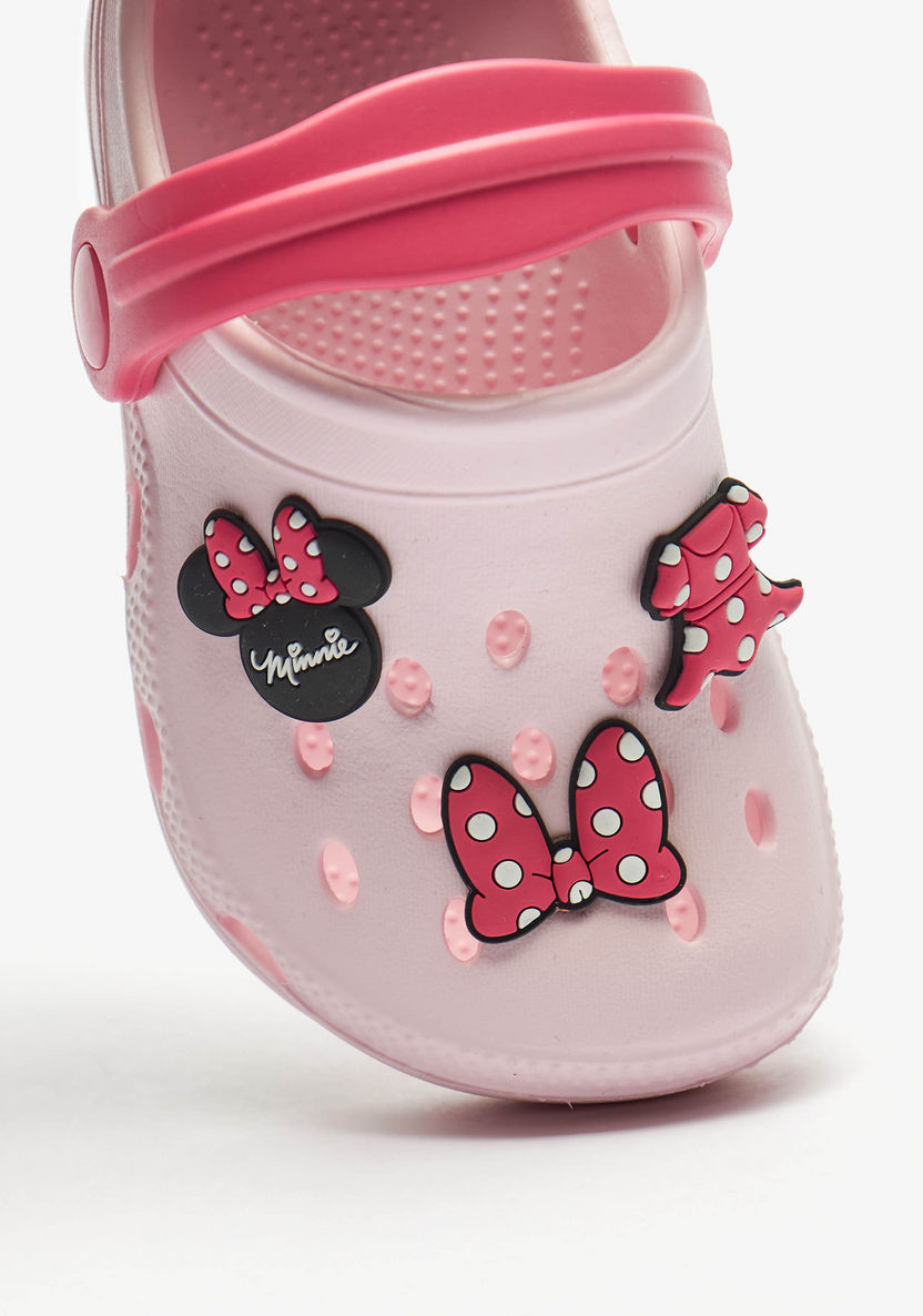 Disney Minnie Mouse Applique Clogs-Girl%27s Flip Flops & Beach Slippers-image-3