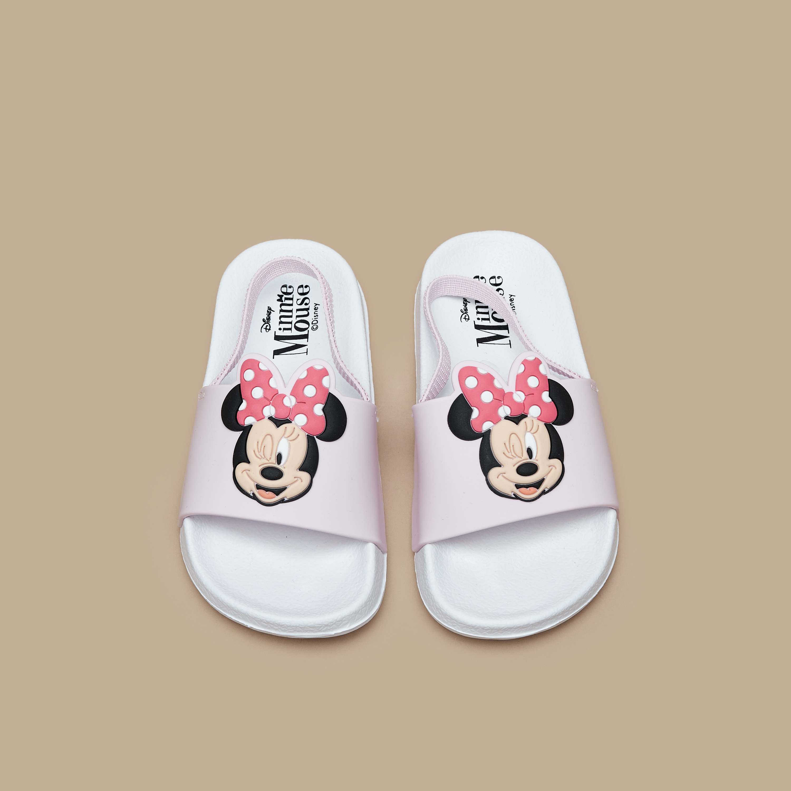 Disney Minnie Mouse Embossed Slingback Slides-girls-shoes-flipflopsandslides-image-1