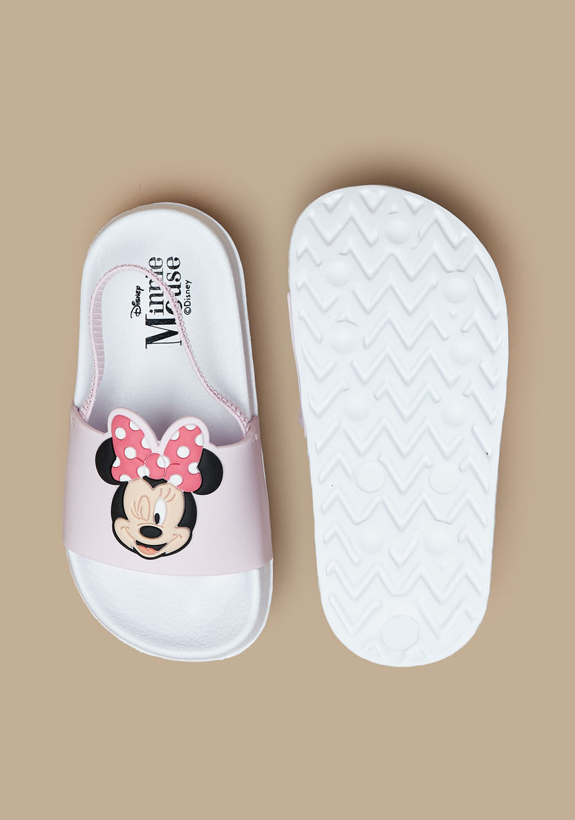 Disney Minnie Mouse Embossed Slingback Slides-Girl%27s Flip Flops & Beach Slippers-image-4
