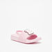 Barbie Embossed Slip-On Slide Slippers-Girl%27s Flip Flops & Beach Slippers-thumbnailMobile-1
