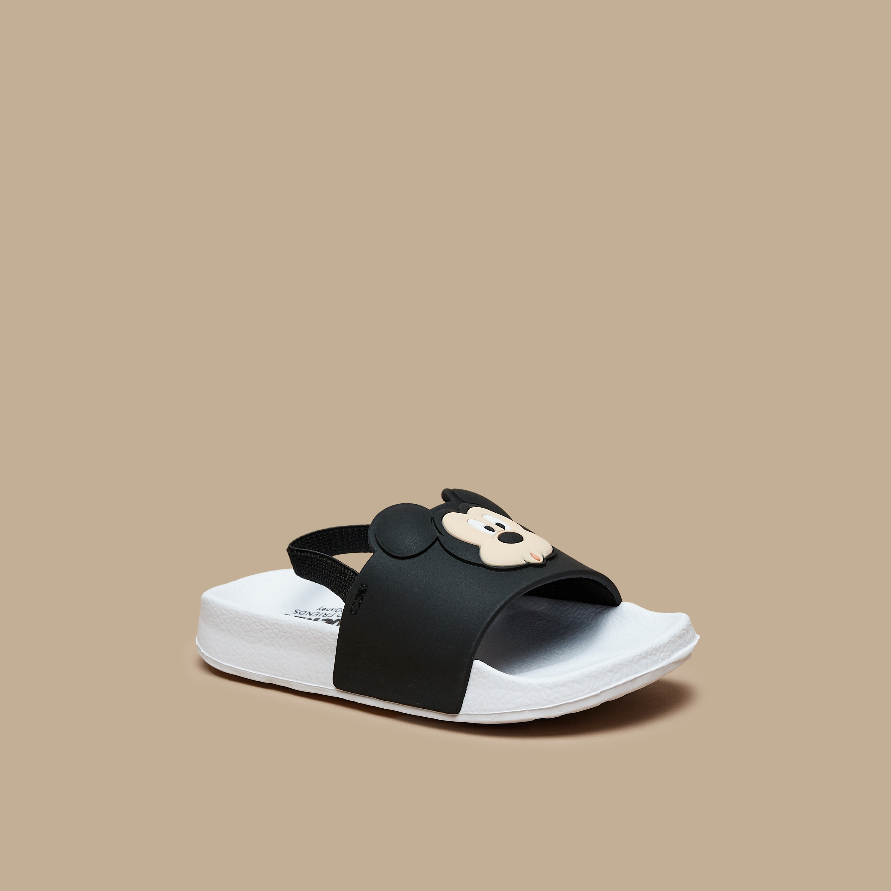 Mickey mouse best sale slide sandals