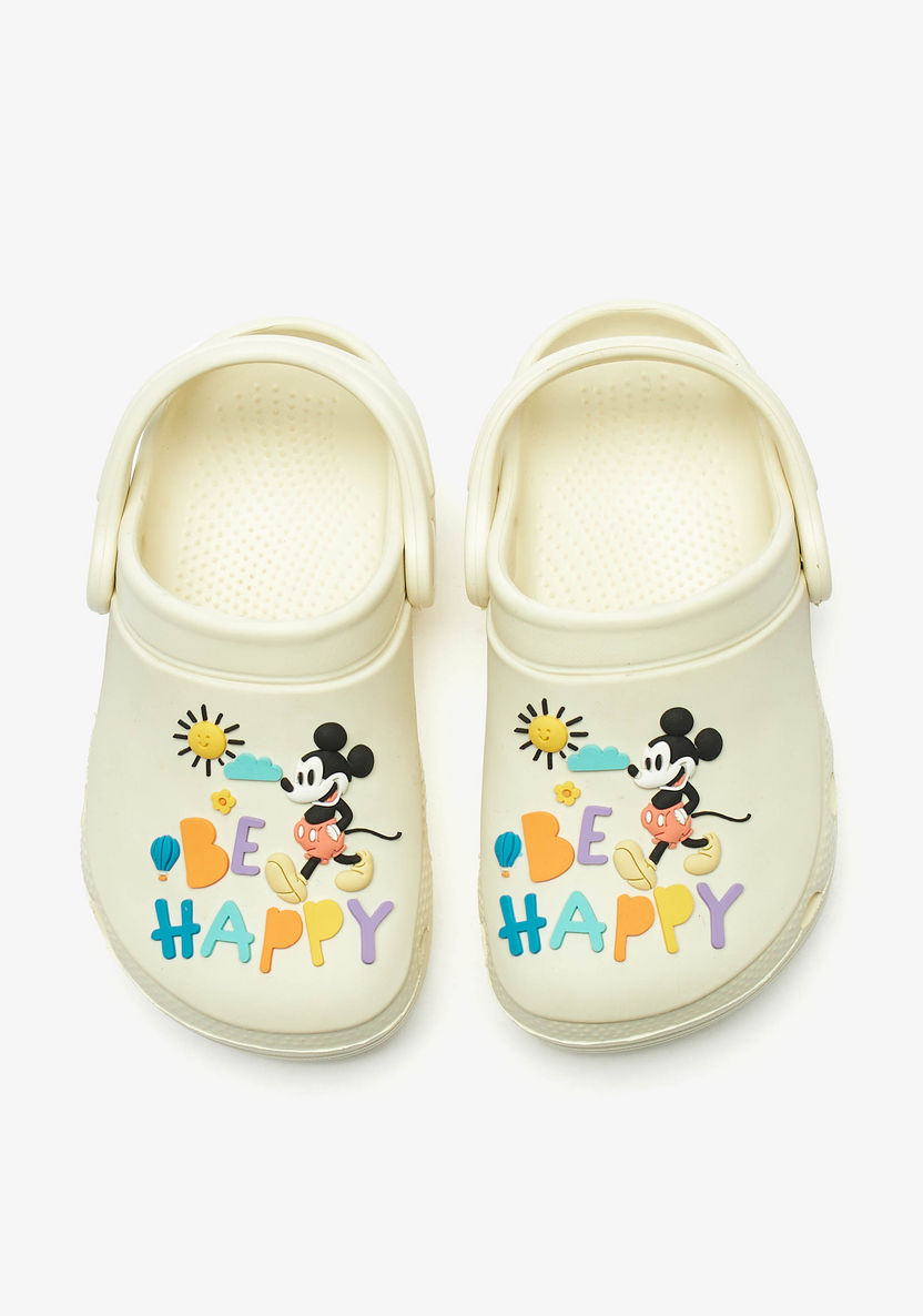 Disney Mickey Mouse Applique Clogs-Boy%27s Flip Flops & Beach Slippers-image-0