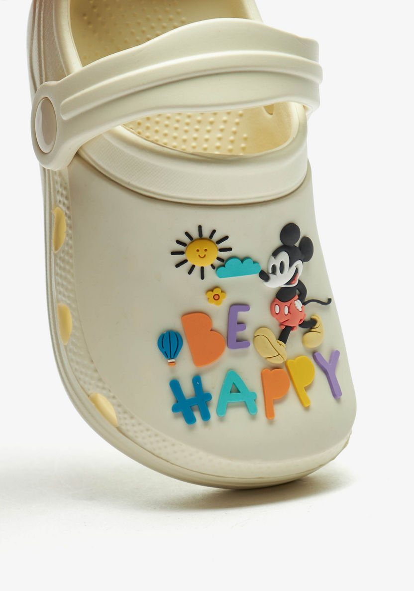 Disney Mickey Mouse Applique Clogs-Boy%27s Flip Flops & Beach Slippers-image-3