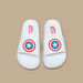 Captain America Embossed Slip-On Slide Slippers-Boy%27s Flip Flops & Beach Slippers-thumbnail-0