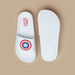 Captain America Embossed Slip-On Slide Slippers-Boy%27s Flip Flops & Beach Slippers-thumbnailMobile-4