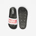 Marvel Logo Print Slip-On Slide Slippers-Boy%27s Flip Flops & Beach Slippers-thumbnailMobile-4