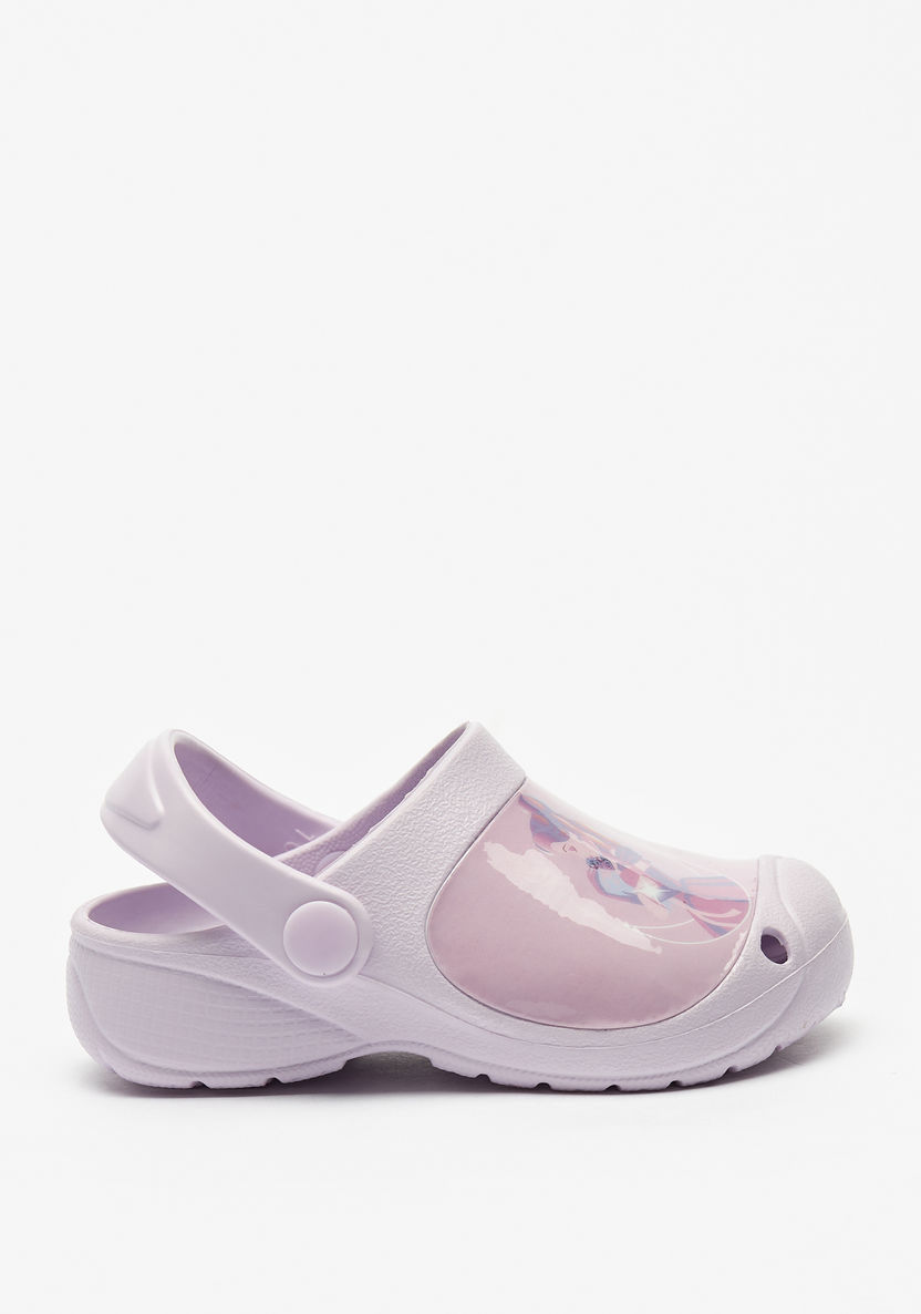 Disney Princess Belle Print Clogs-Girl%27s Flip Flops & Beach Slippers-image-2